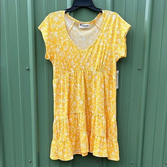 Women’s Babydoll Ribbed Mini Dress Size XL - Picture 1 of 9